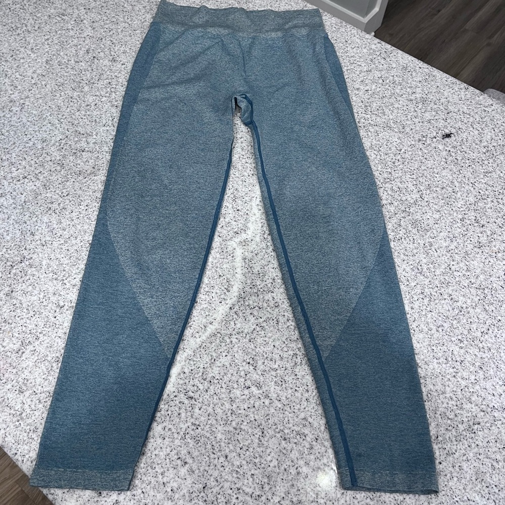 Pink Sport Activewear Leggings Size Large in blue
